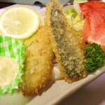 民宿 なかじま - トビウオのフライ