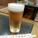 ニ幸 - 生ビール 650円