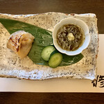 鮨処 修 - 焼物・甘鯛 と もずく酢