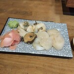Hiko zushi - つぶ貝とホタテ
