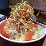 鶏飛人 - ごぼう和風豆腐サラダ税抜540円