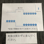 麺処 ほん田 - 並び方