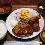 Tateiwa - 味噌汁は豚汁でさらに肉でした(*￣∇￣*)