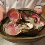 緒方 - トリ貝、、、デカッ！