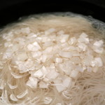 緒方 - にゅう麺のアップ