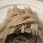 緒方 - 蕎麦のアップ