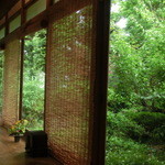 おうちカフェ しぇ・あん - 涼しげな簾