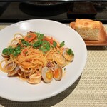 CIBO VERA PASTA - 富山湾のペスカトーレ　リングイーネ。900円+税