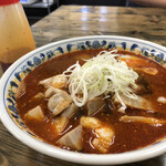 手打ちラーメン 森清 - 麻辣麺
      追麻辣油付き