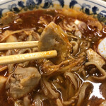 手打ちラーメン 森清 - 臭かったコロチャー。。。