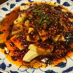 貴州火鍋 - 豌豆凉粉：エンドウ豆のところてん的な物