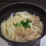 最高級A5神戸牛専門店 新宿 牛龍 - 〆：神戸牛　テールスープの五島うどん