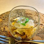 オーガニックグリル鵠沼海岸 - 湘南シャモ手羽　きゅうり