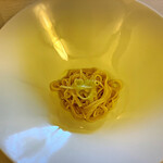 オーガニックグリル鵠沼海岸 - 湘南小麦の枝豆冷製パスタ