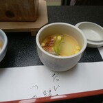 めんめん亭　わたや - 冷製茶碗蒸し（鰻入り）