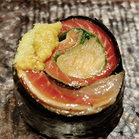 鮨 やまけん 銀座店 - 磯部巻