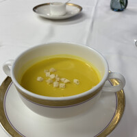 レストラン カスケード - クラシックランチ・カボチャのポタージュ