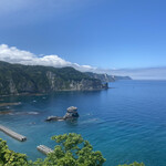 漁師の店 中村屋 - 黄金岬より