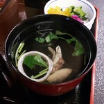 うな繁 - 肝吸い。