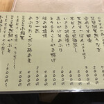 ひさご寿し - メニュー