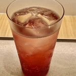 ひさご寿し - 赤紫蘇焼酎ソーダ