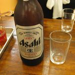 亀戸餃子 本店 - ビール（大）550円