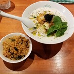 麺屋 六感堂 - 限定麺＋炊込み飯