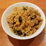 麺屋 六感堂 - ほやとトマトとオリーブの炊込み飯