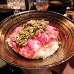 串揚げはやし - 馬肉丼