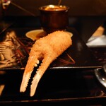 串揚げはやし - 蟹の爪