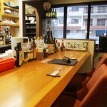 kitchen俊貴 - 店内の様子、カウンター席。　　　　　　020.07.23