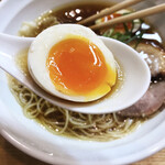 鶏と魚 - 味玉はトッピング