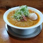 さんくるげ - 味玉たんたん麺。これだけを食べに来る価値あり。