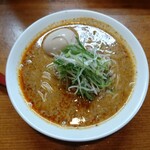 さんくるげ - 味玉たんたん麺。県内トップクラスの担々麺です。