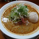 さんくるげ - 濃厚スープが細麺と絡んでうまし。