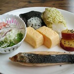 ごはんや 蓮 - おにぎりのワンプレートモーニング