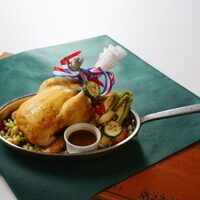 国産ロティサリーチキン 4～5名様分 《1羽1.5~2kg》