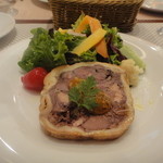 ビストロ ダイア - 鳩とフォアグラのパテ・アンクルート