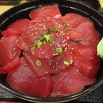 塩竃まぐろ直売・食堂 - 赤身漬け丼 大盛(1,120円)