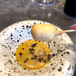 Ode - ヤングコーンをデイップ