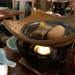 加賀屋 姉妹館 あえの風 - 鰤大根　田舎風
      石川産ジャンボ椎茸
      2019/11  by みぃこのごはん日記