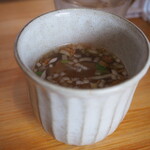 花梨 麻婆飯店 - 四川麻婆豆腐定食（スープ）