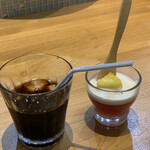 Shinkura Shiki Futami - 二海膳、食後の飲み物とデザート