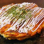 Okonomiyaki Yokoduna - 名物親皮玉880円