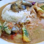 水呑カフェボヌー - レッドシュリンプカレー