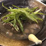 蝦夷前そばと豚丼 北堂 - 豚肉の煮込み赤ワイン風味