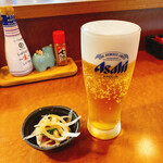 あら川 - 生ビール