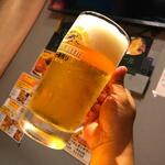 とり素揚げ - 大人生ビール