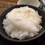 うどん処 重己 - お昼のセットのとろろごはん