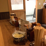 うどん処 重己 - 店内観